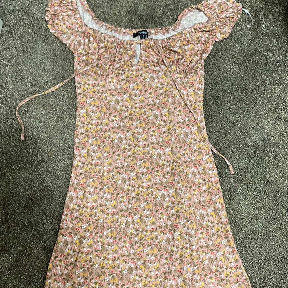 Floral Papya Dress